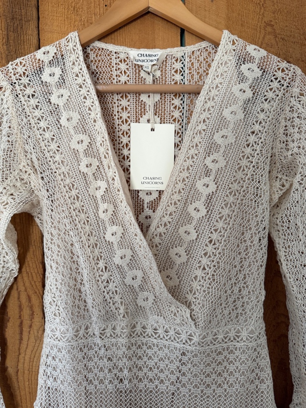 CHASING UNICORNS << Georgia On My Mind Lace Maxi Bohemian Western Dress - Picture 9 of 15